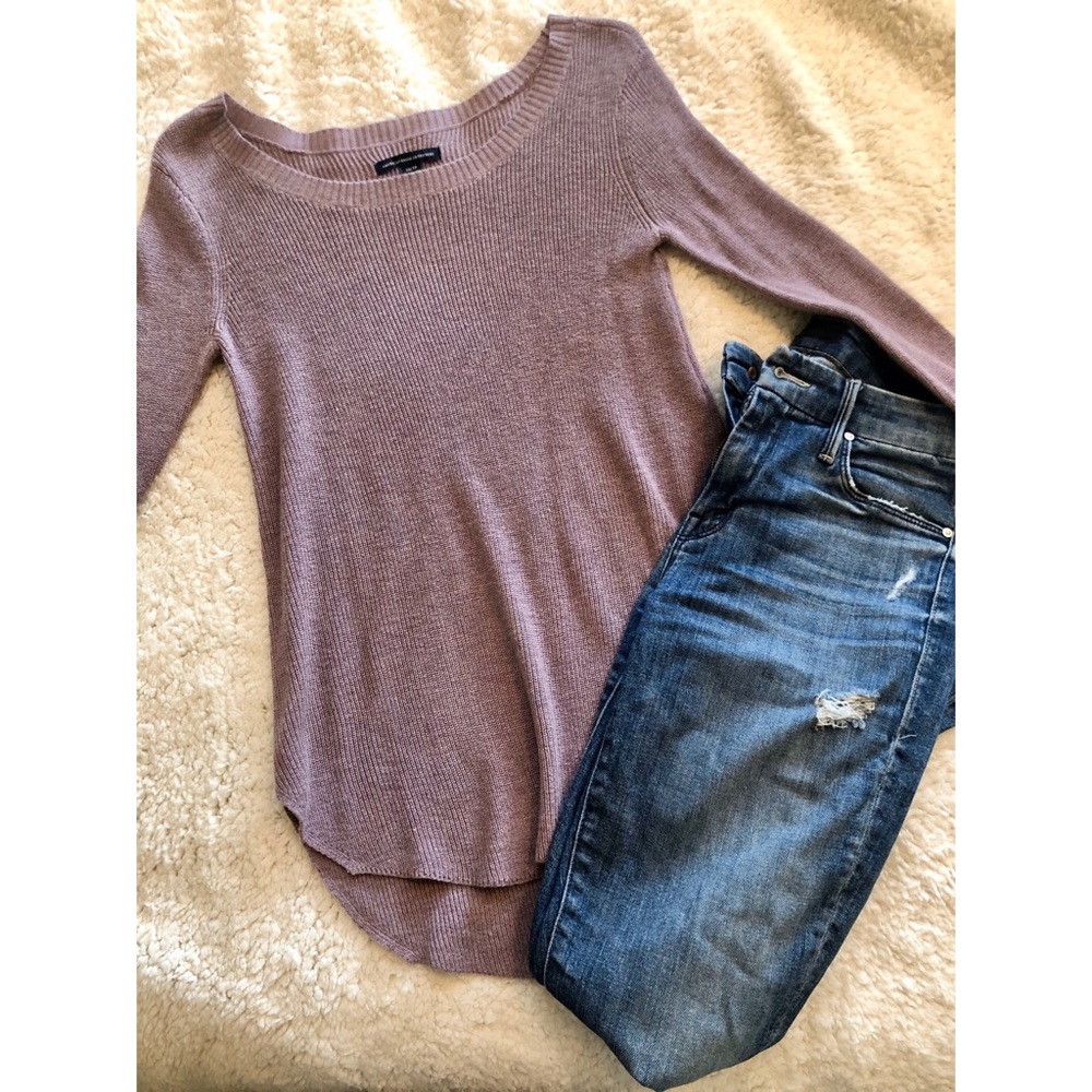 Lightweight AE long sleeve sweater